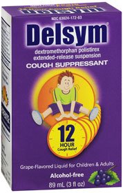 Children's Cold and Cough Relief Delsym® 30 mg / 5 mL Strength Liquid 3 oz.