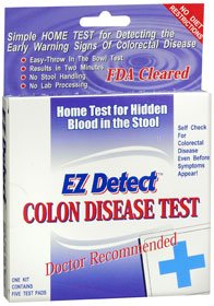 Cancer Screening Test Kit EZ Detect™ Fecal Occult Blood Test (FOBT) 5 Tests CLIA Waived