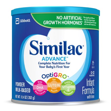 Infant Formula Similac® Advance® 12.4 oz. Can Powder Iron