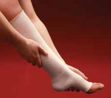 Elastic Tubular Support Bandage Tensoshape® 13-7/10 X 15-1/5 Inch Below Knee Pull On Tan NonSterile Size C / D Standard Compression