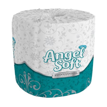 Toilet Tissue Angel Soft Professional Series® White 2-Ply Standard Size Cored Roll 450 Sheets 4 X 4-1/20 Inch