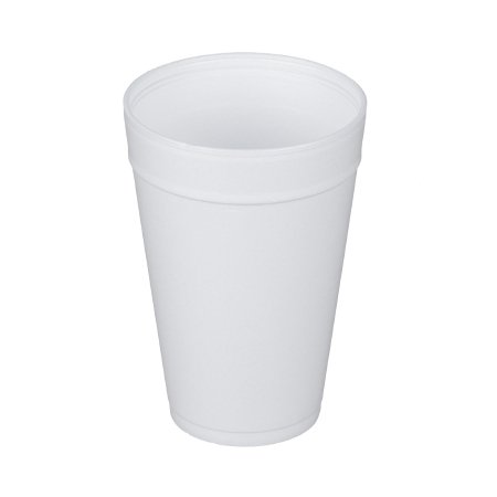 Drinking Cup Dart® 32 oz. White Styrofoam Disposable