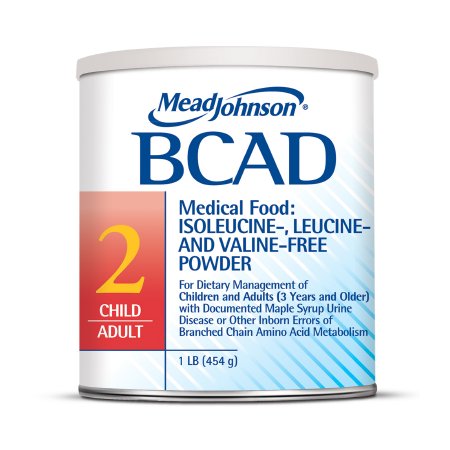 Oral Supplement BCAD 2 Vanilla Flavor Powder 1 lb. Can