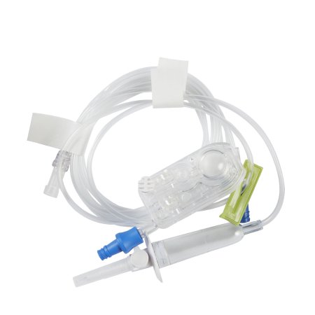 IV Pump Set PlumSet™ Pump 2 Ports 15 Drops / mL Drip Rate Without Filter 103 Inch Tubing Solution