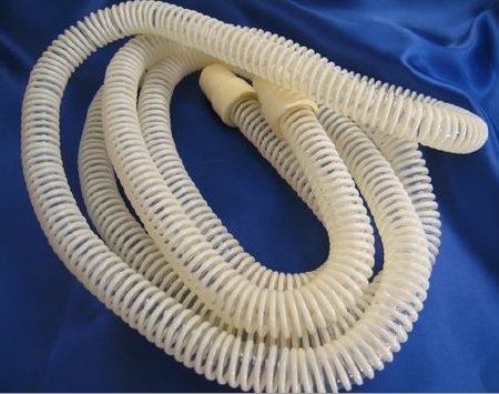 CPAP Tubing 9 Foot Length 22 mm OD x 15 mm ID Gray