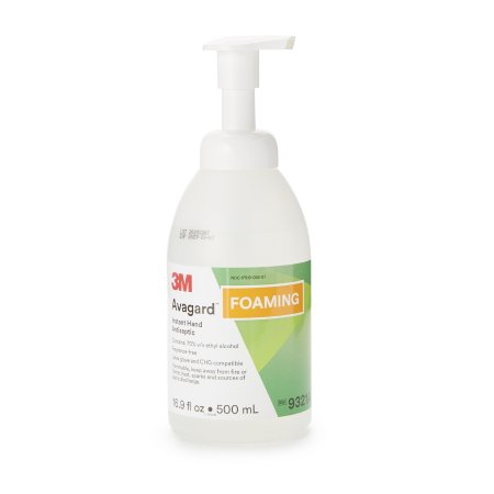 Hand Sanitizer 3M™ Avagard™ 16.9 oz. Ethyl Alcohol Foaming Pump Bottle