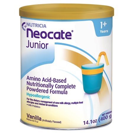 Pediatric Oral Supplement Neocate® Junior with Prebiotics 14.1 oz. Can Powder Amino Acid Food Allergies