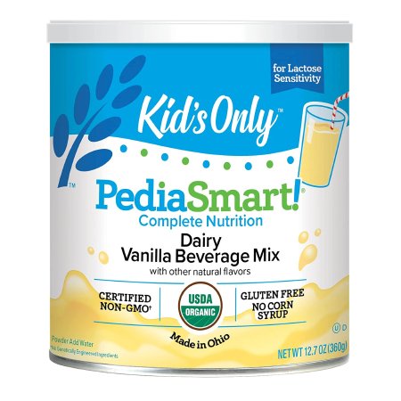 Pediatric Oral Supplement PediaSmart® Organic 360 Gram Can Powder Organic
