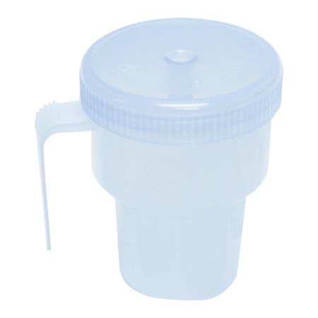 Spillproof Drinking Cup Kennedy™ 7 oz. Translucent Plastic Reusable