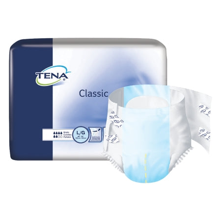 Unisex Adult Incontinence Brief TENA® Classic Large Disposable Moderate Absorbency