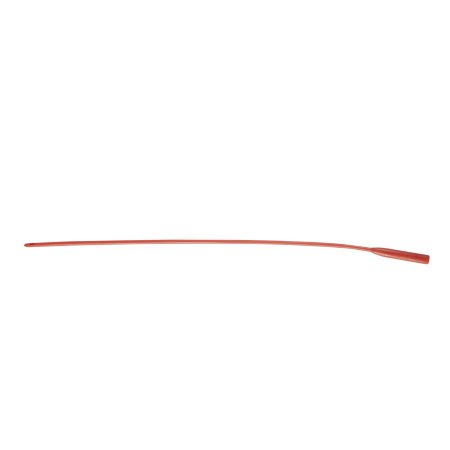 Urethral Catheter AMSure® Straight Tip Red Rubber 14 Fr. 16 Inch
