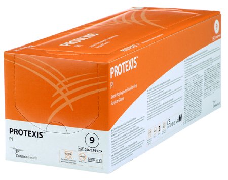 Surgical Glove Protexis™ PI Size 8.5 Sterile Polyisoprene Standard Cuff Length Smooth Ivory Chemo Tested