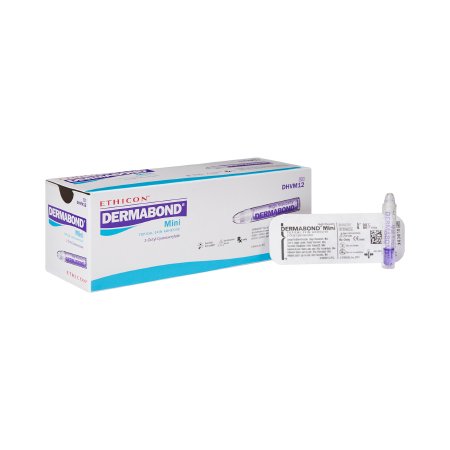 Skin Adhesive Dermabond® Mini 0.36 mL High Viscosity Dome Applicator Tip 2-Octyl Cyanoacrylate