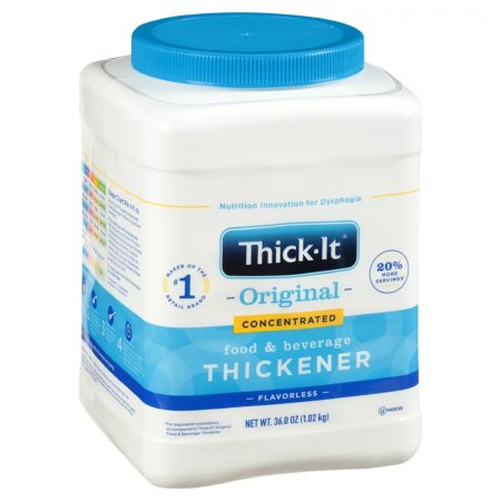 Food and Beverage Thickener Thick-It® Original Concentrated 10 oz. Canister Unflavored Powder IDDSI Level 0 Thin