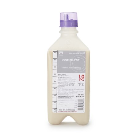 Tube Feeding Formula Osmolite® 1.0 Cal Unflavored Liquid 33.8 oz. Bottle