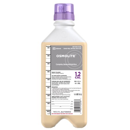 Tube Feeding Formula Osmolite® 1.2 Cal Unflavored Liquid 33.8 oz. Bottle