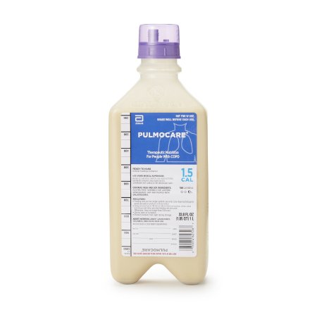 Tube Feeding Formula Pulmocare® Vanilla Flavor Liquid 33.8 oz. Carton