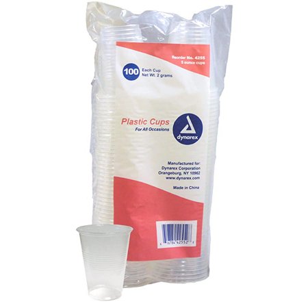 Drinking Cup Dynarex® 5 oz. Translucent Plastic Disposable