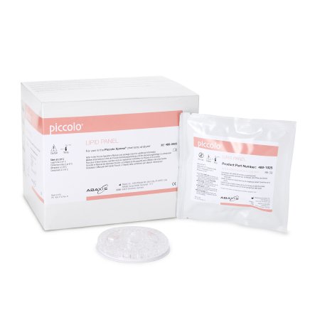 General Chemistry Reagent Piccolo® Lipid Panel CHOL, HDL, TRIG, LDL, VLDL, TC/H For Piccolo Blood Chemistry Analyzer / Piccolo Xpress Chemistry Analyzer 10 Disc / Box