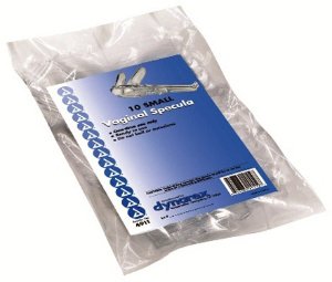 Vaginal Speculum dynarex® Pederson NonSterile Office Grade Polystyrene Small Double Blade Duckbill Disposable Without Light Source Capability