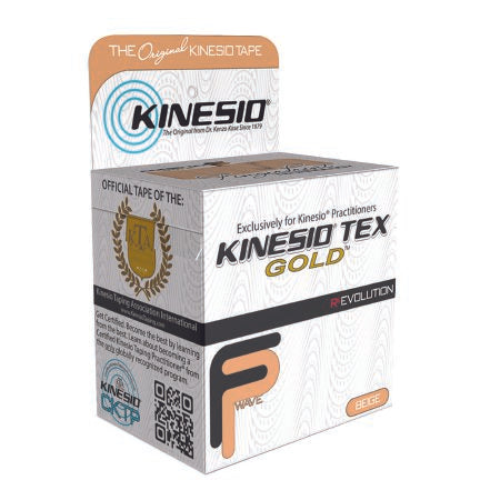 Kinesiology Tape Kinesio® Tex Gold™ FP Beige 2 Inch X 5-1/2 Yard Cotton NonSterile