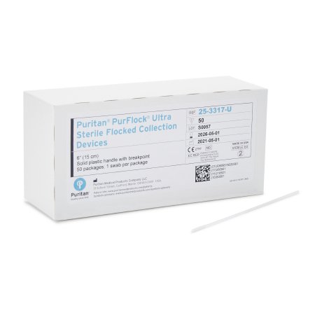 Nasopharyngeal Collection Swab PurFlock Ultra® 6 Inch Length Sterile