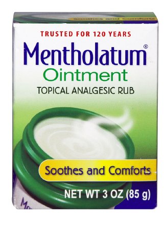 Topical Pain Relief Mentholatum® 9% - 1.3% Strength Camphor / Menthol Ointment 3 oz.