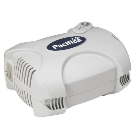 Pacifica Elite Compressor Nebulizer System Small Volume Medication Cup Universal Mouthpiece Delivery