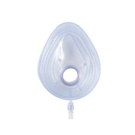 Anesthesia Mask McKesson Elongated Style Adult Medium Hook Ring