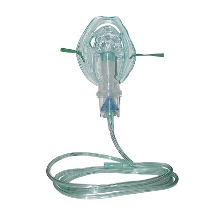 Handheld Compressor Nebulizer System Small Volume Medication Cup Universal Aerosol Mask Delivery