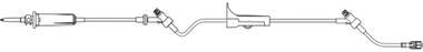 Primary IV Administration Set Caresite® Gravity 2 Ports 15 Drops / mL Drip Rate 15 Micron Filter 84 Inch Tubing Solution