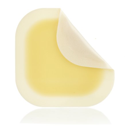 Thin Hydrocolloid Dressing DermaFilm® 6 X 6 Inch Square With Border