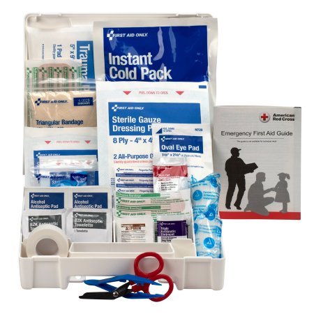 First Aid Kit First Aid Only® 10 Person Waterproof Case