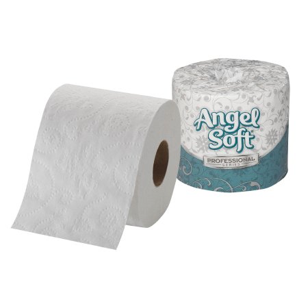 Toilet Tissue Angel Soft Ultra Professional Series® White 2-Ply Standard Size Cored Roll 450 Sheets 4 X 4-1/20 Inch