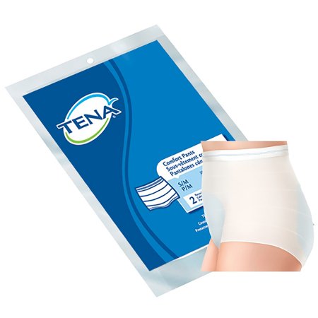 TENA ProSkin™ Comfort Pants Knit Pant Unisex Knit Weave Small / Medium Pull On Reusable