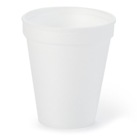 Drinking Cup WinCup® 8 oz. White Styrofoam Disposable