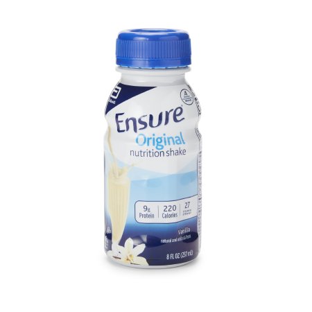 Oral Supplement Ensure® Original Shake Vanilla Flavor Liquid 8 oz. Bottle