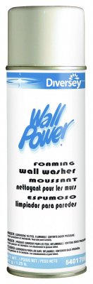 Diversey™ Wall Power® Surface Cleaner Alcohol Based Aerosol Spray Foaming 20 oz. Can Floral Scent NonSterile
