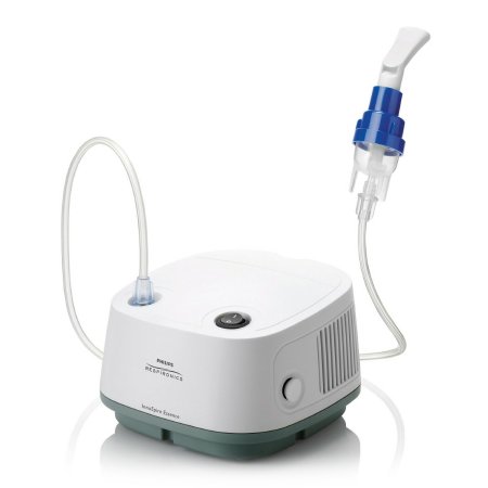 InnoSpire Essence Compressor Nebulizer System Small Volume Medication Cup Universal Mouthpiece Delivery