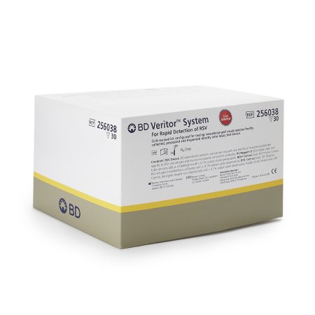 Respiratory Test Kit BD Veritor™ System Respiratory Syncytial Virus Test (RSV) 30 Tests CLIA Waived