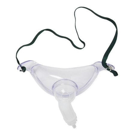 Tracheostomy Mask Collar Style Adult One Size Fits Most Adjustable Head Strap