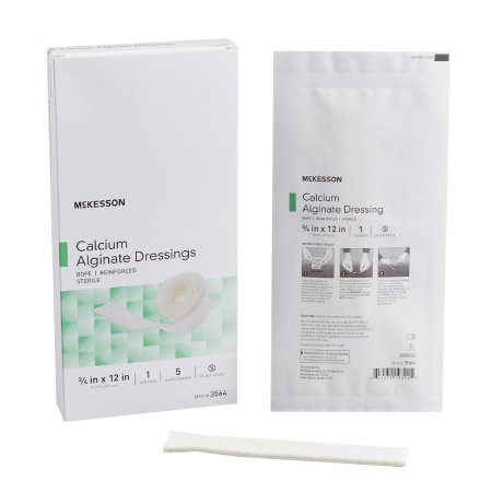Alginate Dressing McKesson 3/4 X 12 Inch Rope