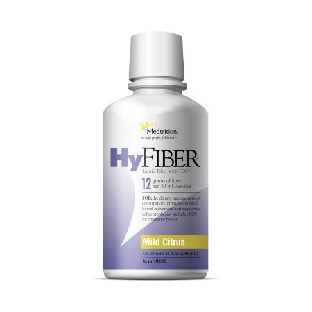 Oral Supplement HyFiber® with FOS Citrus Flavor Liquid 32 oz. Bottle