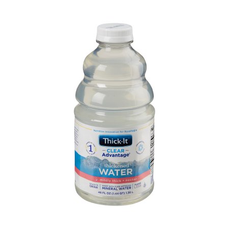 Thickened Water Thick-It® Clear Advantage® 46 oz. Bottle Unflavored Liquid IDDSI Level 2 Mildly Thick