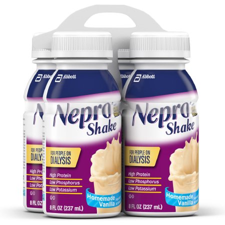 Oral Supplement Nepro® with Carbsteady® Homemade Vanilla Flavor Liquid 8 oz. Bottle