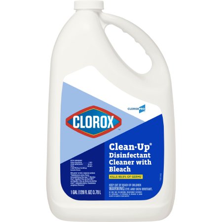 CloroxPro™ Clorox® Clean-Up® with Bleach Surface Disinfectant Cleaner Refill Manual Pour Liquid 1 gal. Jug Chlorine Scent NonSterile