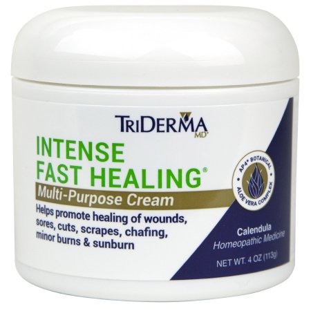 Hand and Body Moisturizer TriDerma® MD Intense Fast Healing 4 oz. Jar Unscented Cream