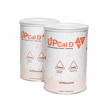 Oral Supplement UpCal D® Unflavored Powder 20 oz. Can