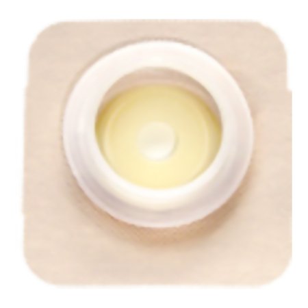 Ostomy Barrier Securi-T® Trim to Fit, Standard Wear Flexible Tape 45 mm Flange Up to 1-1/4 Inch Opening 4-1/2 X 4-1/2 Inch