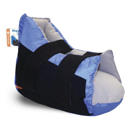 Heel Protection Boot Prevalon® Heel Protector I One Size Fits Most Black / Blue